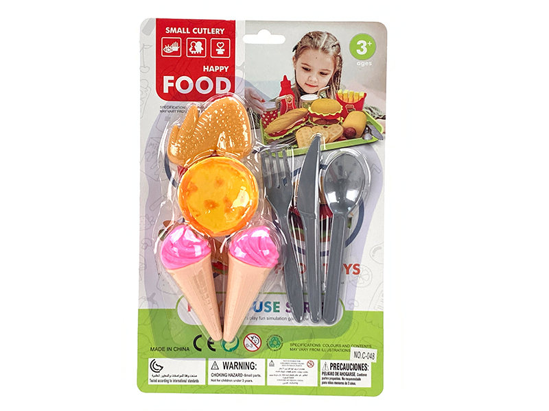Pretend Play Toy Food Set
