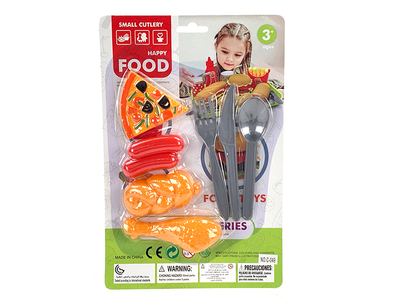 Pretend Play Toy Food Set