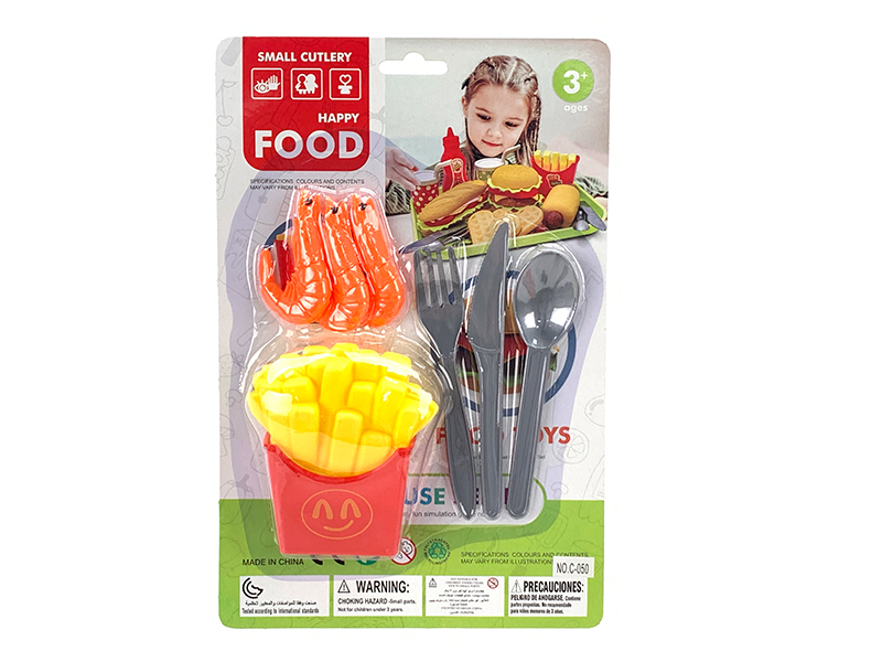 Pretend Play Toy Food Set