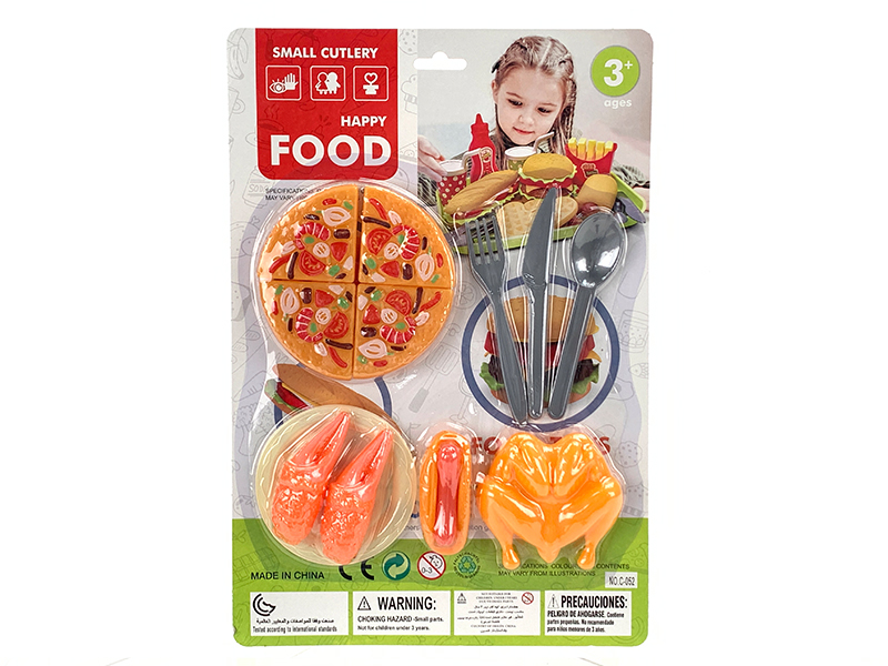 Pretend Play Toy Food Set