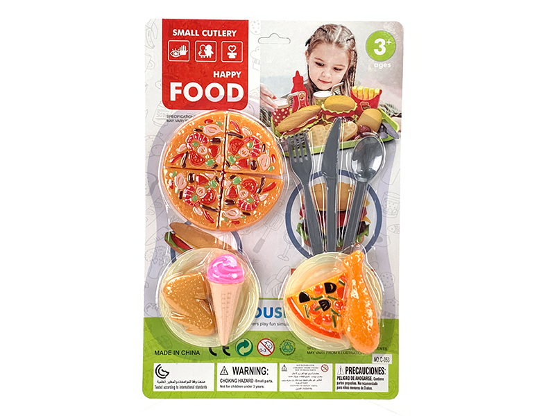 Pretend Play Toy Food Set