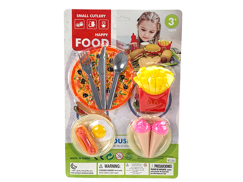 Pretend Play Toy Food Set