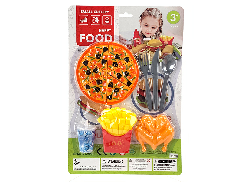 Pretend Play Toy Food Set