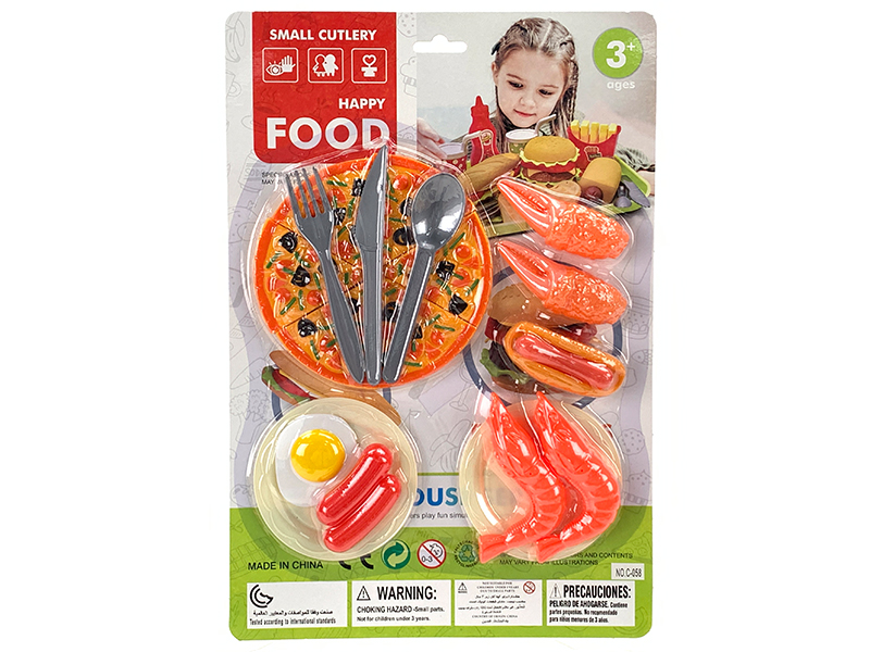 Pretend Play Toy Food Set
