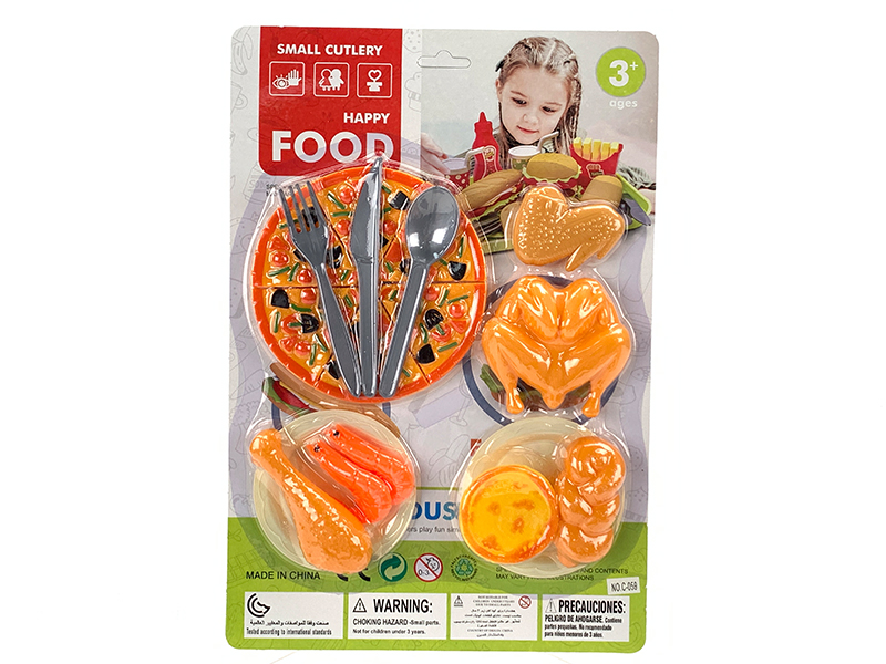 Pretend Play Toy Food Set