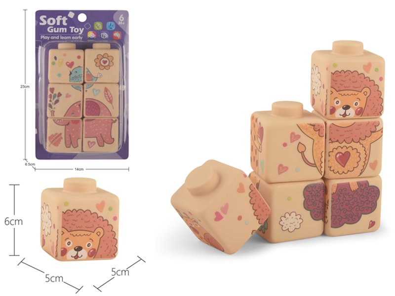 Soft Plastic Number Building Blocks