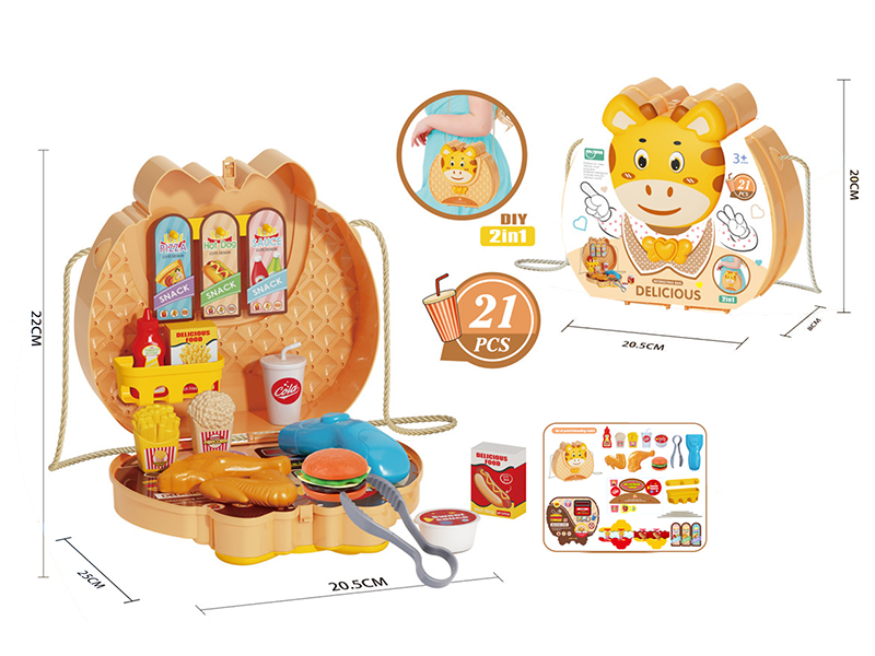 Delicous Foods Shoulder Bag 21PCS