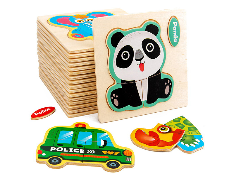 Wooden Stereoscopic Puzzle