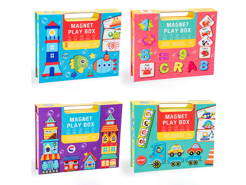 Wooden Magnetism Puzzle