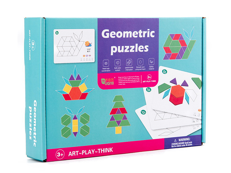 Wooden Geometric Puzzle