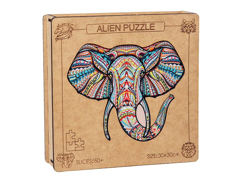 Wooden Creative Animal Puzzle