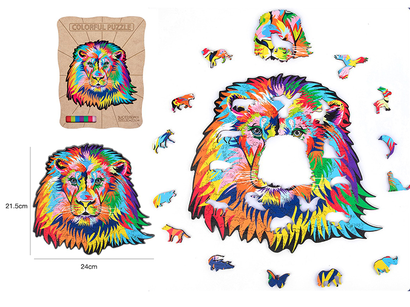 Wooden Colorful Puzzle 150pcs