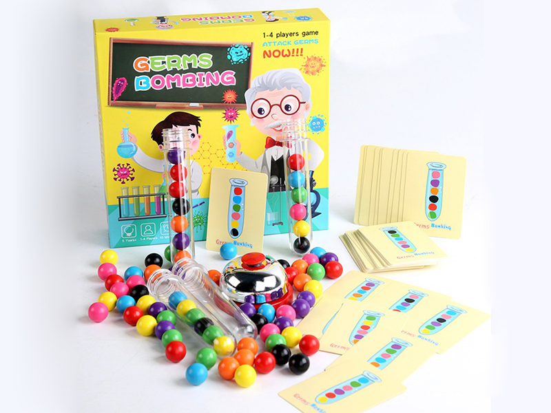 Wooden Germs Bombing Game