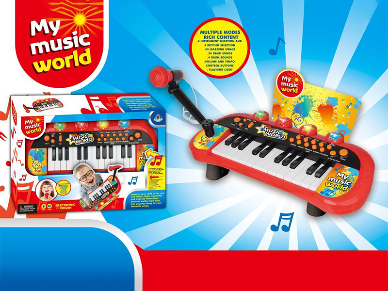 24 Key Electronic Organ Set