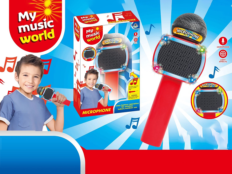 Microphone With Music