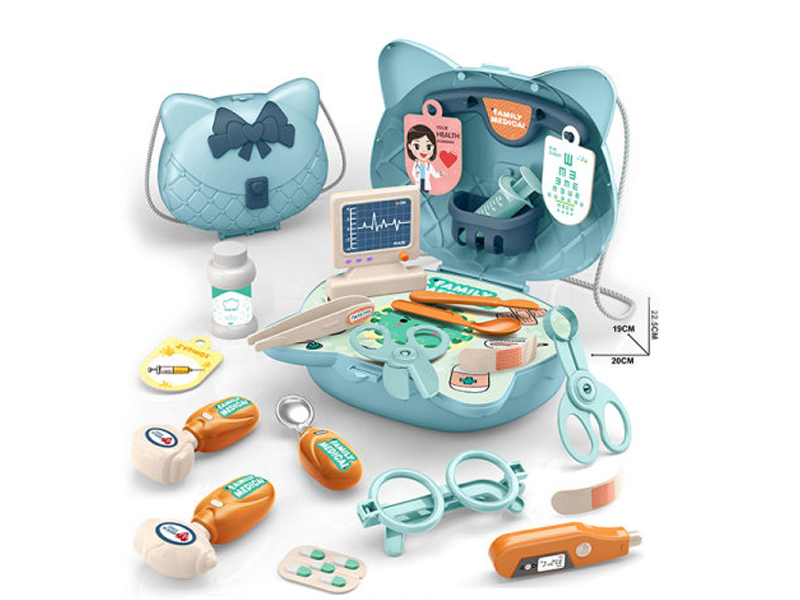 25PCS Play House Medical Backpack