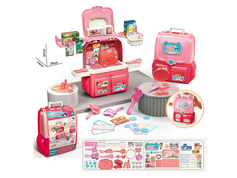 41PCS Play House Travel Backpack