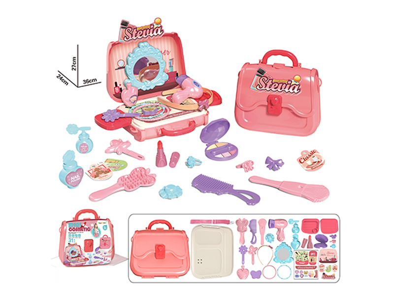 31PCS Play House Jewelry Handbag