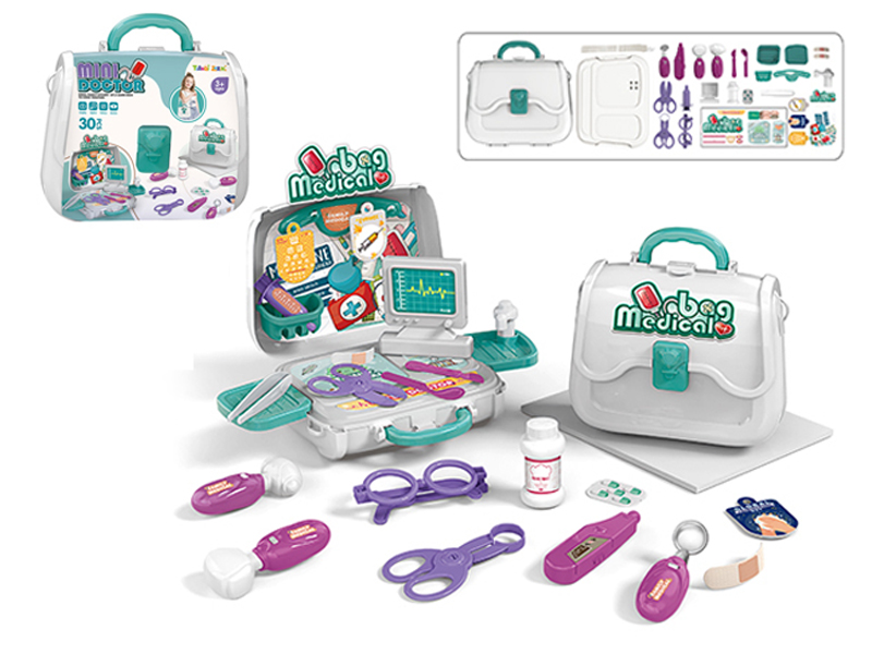 30PCS Play House Medical Handbag