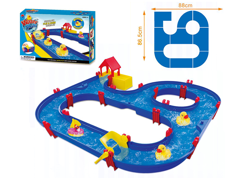 Water Canal Play Set 45PCS