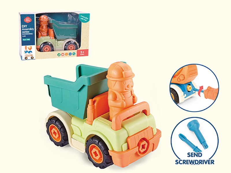 DIY Assemble Bucket Car