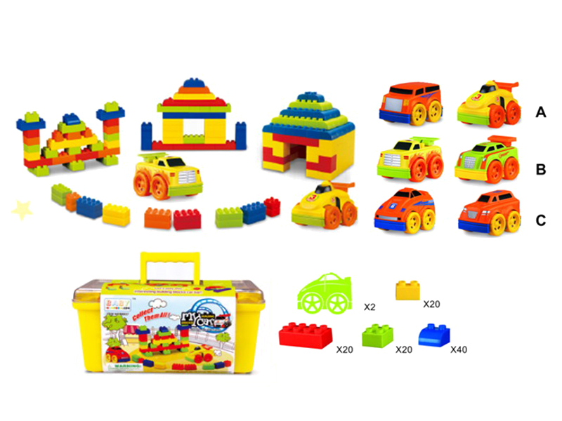 Building Blocks Box 102pcs
