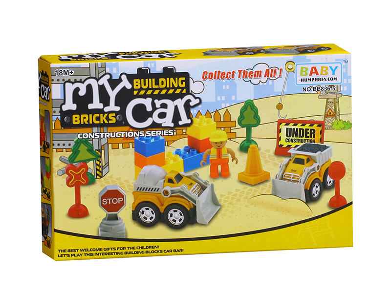 DIY Building Blocks Engineering Truck 22pcs