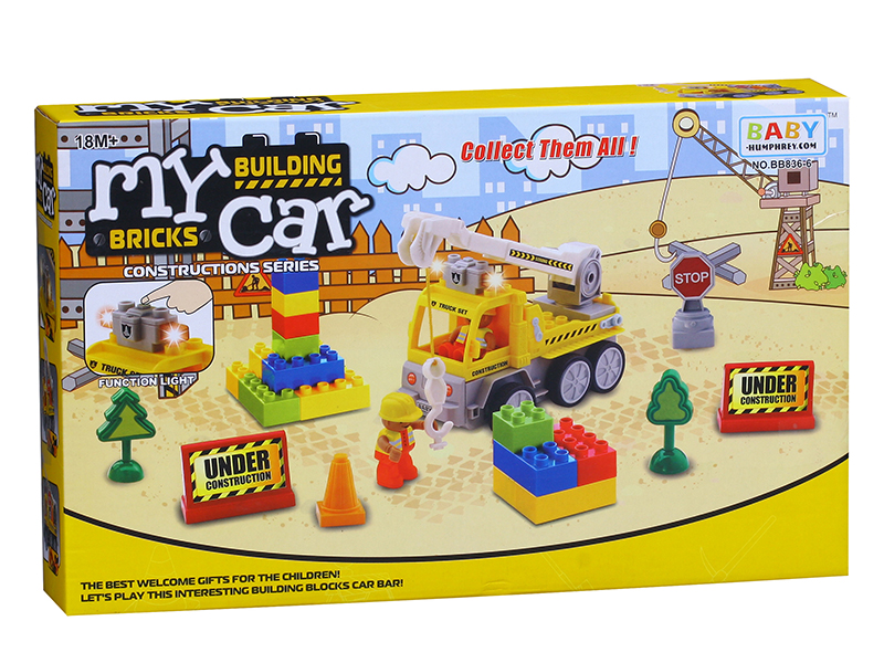 DIY Building Blocks Engineering Truck 30pcs