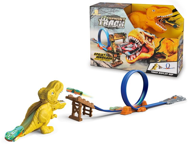 Sprint Dinosaur Allor Car Track