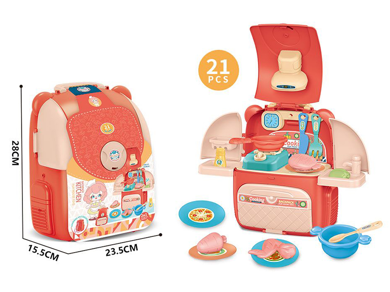 Kitchen Pretend Play Toy 21pcs