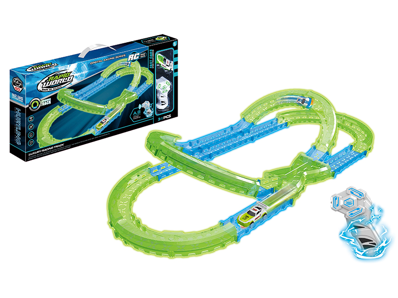 R/C High Speed Luminous Rail Car