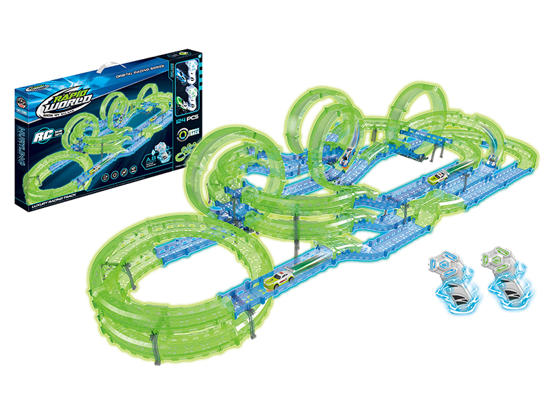 R/C High Speed Luminous Rail Car