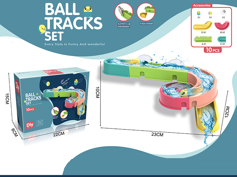 Bathroom Ball Track Toys