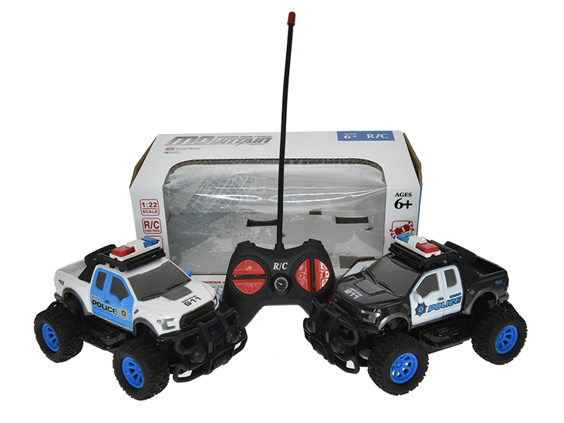 1:22 4CH Remote Control Pickup Police Car