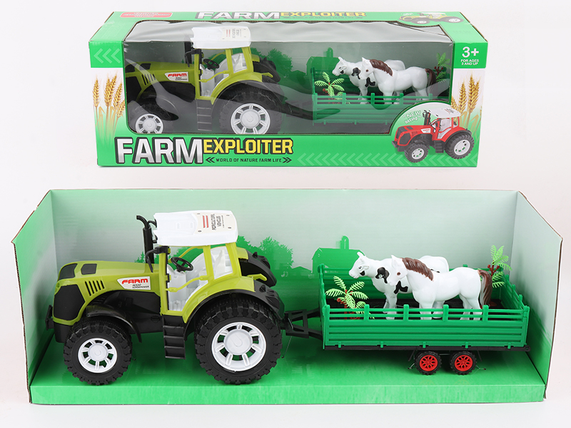 Friction Farm Tractor