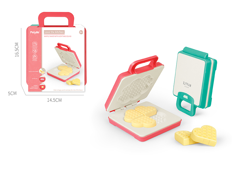 Waffle Maker With Sound And Lights