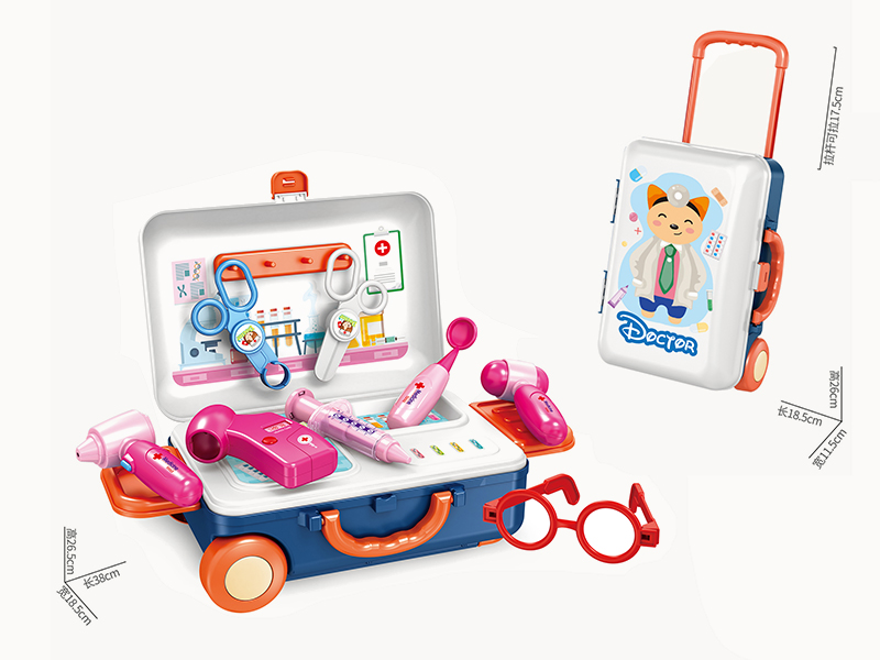 Happy Little Doctor Luggage
