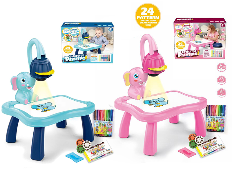 Elephant 3D Painting Projector