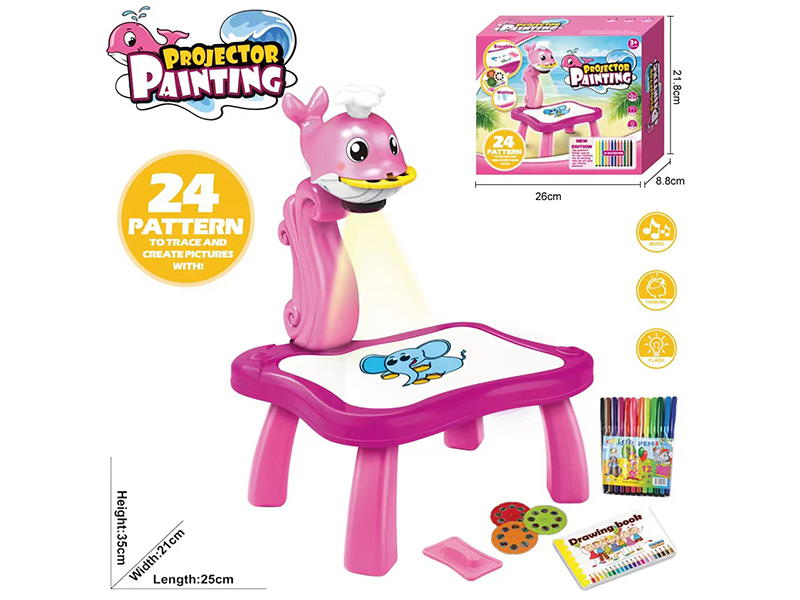 Dolphin Painting Projector