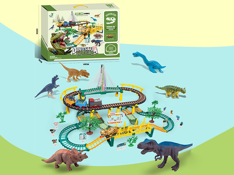 Dinosaur World Rail Car 177pcs