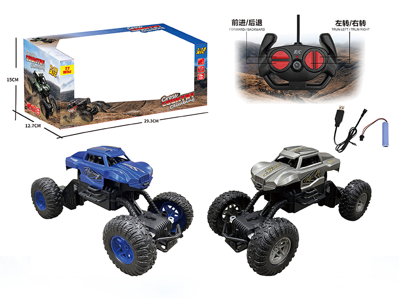 27mhz 1:18 4-Channel Remote Control Cross Country Climbing Car