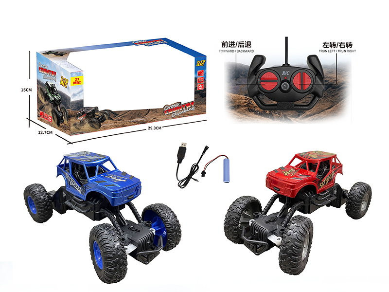 27mhz 1:18 4-Channel Remote Control Cross Country Climbing Car