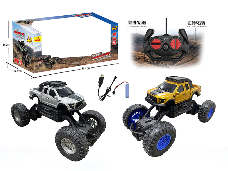 27mhz 1:18 4-Channel Remote Control Pickup Climbing Car