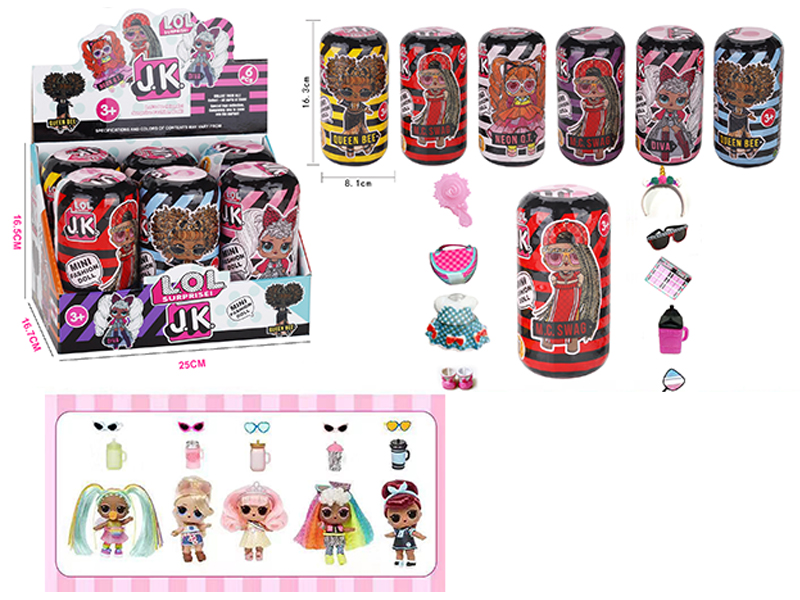 6PCS JK 16 Cm Large Capsule