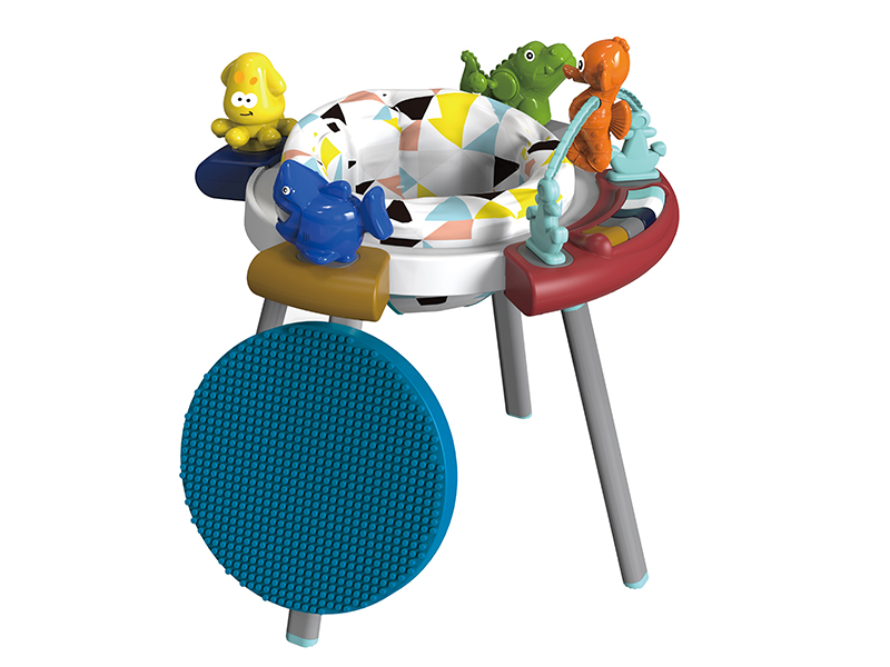 2 In 1 Baby Game Building Block Table (Including Building Blocks)