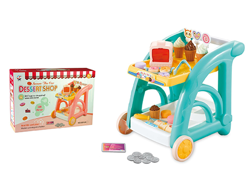 Boy'S Ice Cream Dessert Trolley
