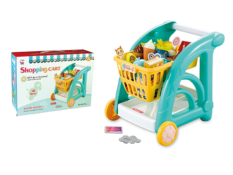 Boy Shopping Cart