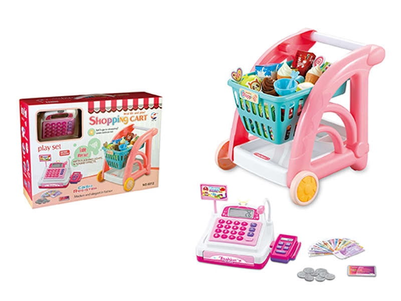Shopping Cart Cash Register Set