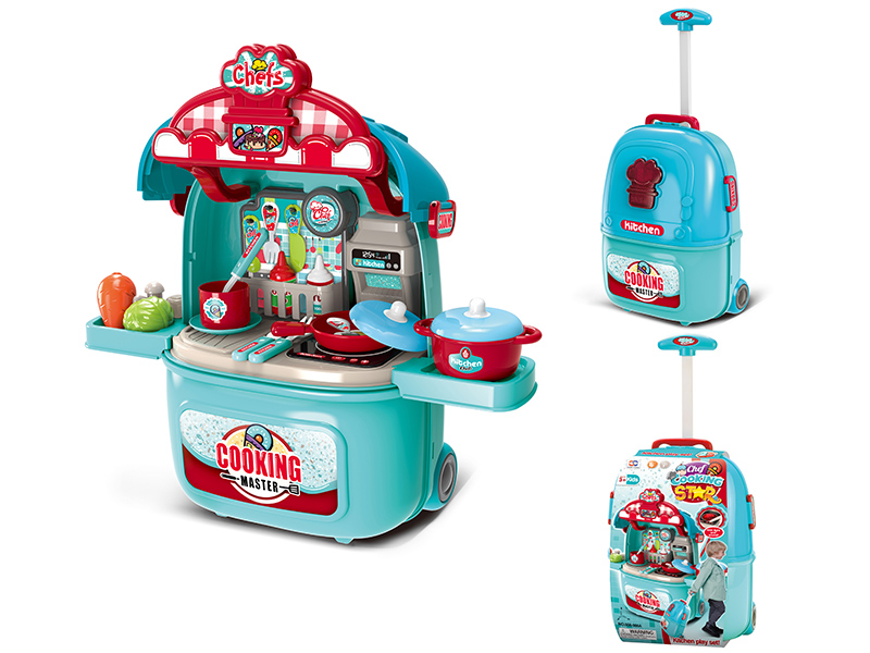 Third Generation Kitchenware Trolley Case (Male) With Light And Sound