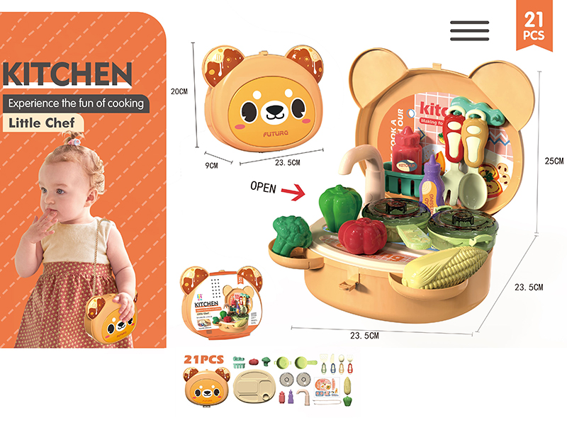 Shoulder Bag Tableware Theme 21pcs